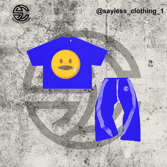Sayless “Zipped Smile” Tracksuit (Royal Blue Edition)