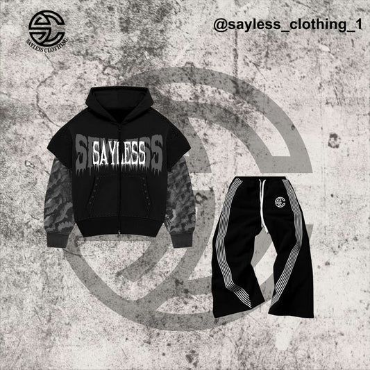SAY LESS Drip Hoodie & Track Pants Set