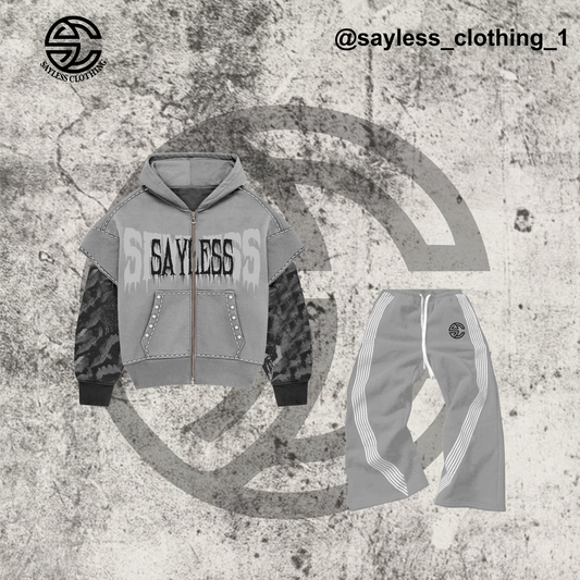 Sayless Signature Tracksuit (Grey Edition)